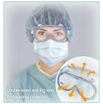 Anti Fog Medical Safety Eye Protection Goggles Chemical Resistant Goggles