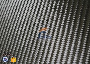 Quality Black Twill Weave Carbon Fiber Thermal Insulation Materials 3K 6oz 0.3mm wholesale