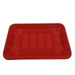 Red Black Plastic Blister Pack PP Disposable Food Packaging Tray