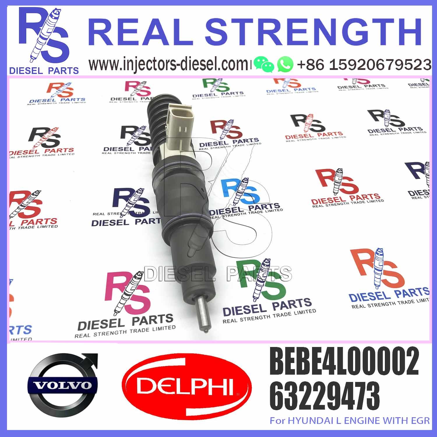 High quality 4 pin nozzle assembly Diesel Electronic Unit Fuel Injector BEBE4L00002 for diesel engine nozzle