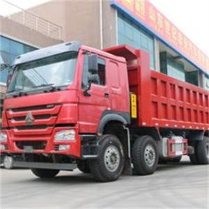 Quality Howo 8x4 300L Tank Dump Truck with 380HP Horsepower and Euro II Emission Standard Engine Model Wd615.47 wholesale