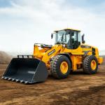 LW400FV Wheel Loader 2.4m3 Bucket Rated Load 4000kg Front Shovel Loader