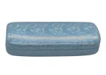 PU Wrapped Metal Clamshell Glasses Case