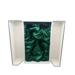 Two Door Open Cardboard Wine Box Packaging / Luxury 2 Bottle Wine Paper Box