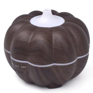 Quality Pumpkin 7 Colors Aromatherapy Disinfectant Machine Air Humidifier 300ML Wood Grain wholesale