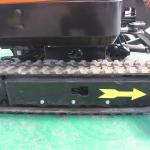 Municipal Engineering 1.7 Ton Mini Excavator Crawler SGS Certification