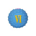 Rubber Strawberry Interactive Dog Treat Ball 5cm Diameter