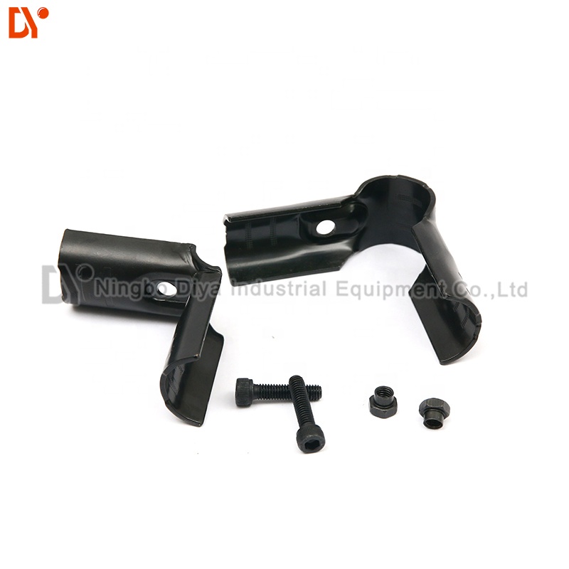 HJ-2 Iron Metal Lean Pipe Joint For Rack System 28mm