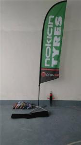 Quality Roadside Swooper Feather Flags Banner For Advertising / Trade Show wholesale