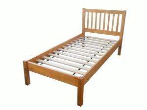 Quality modern single bed pine wood wholesale