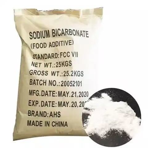 NaHCO3 Sodium Bicarbonate For Food Monoclinic Crystalline Powder