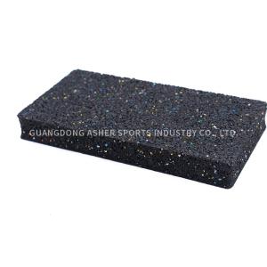 Quality Recycled Gym Rubber Mat 50x50cm Size Slip Resistant Flooring Type wholesale