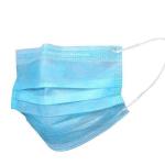Non Woven Face Mask 3 Ply Sterile Disposable Face Mask Foldable Design