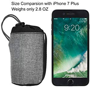 Compact ultralight backpacking pillow