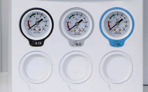 S6100 Operation Room Anesthesia Ventilator Machine 280kPa-600kPa Anesthesia Breathing System
