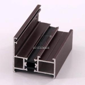 Quality ISO 9000 Aluminum Door Profile T3 - T8 Temper Little Deformation Heat Insulation wholesale