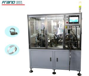 Quality Non Standard German Hose Clamp Machine , Auto Assembly Machine Multi - Diameter 70/90/110/130mm wholesale