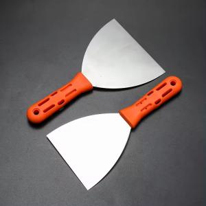 Quality Plastic ABS Handle Soft Grip Flexible Stainless Steel Carbon Steel Rust-free Putty Knife Scrapers wholesale
