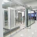 Frameless Glass Folding Door Interior Shop Black Folding Patio Doors Aluminium