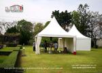 5x5m 10 People Aluminum Material Outdoor Party Tents / Luxury Glamping Tents