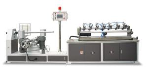 Quality Two Head Type Paper Tube Cutting Machine 8.2KW Customized Color TSJG-60 wholesale