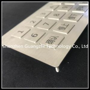 Quality Self Service Machine Stainless Steel Keyboard Waterproof For Remote Controller wholesale