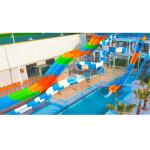 Outdoor Water Park Playground Equipment Swimming Pool Combination Slide