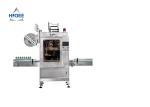 Glass Bottle Shrink Sleeve Applicator Machine , Ss 304 Sleeve Labeling Machine