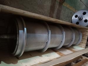 Quality Construction Wall Scraping Offshore Crane Parts Gray Four Roller wholesale