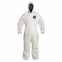 Quality Custom Made Disposable Hooded Coveralls , Surgical Disposable Protective Suit wholesale
