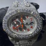 Hip Hop Moissanite Iced Out Watch Datejust Automatic Mechanical Watches For
