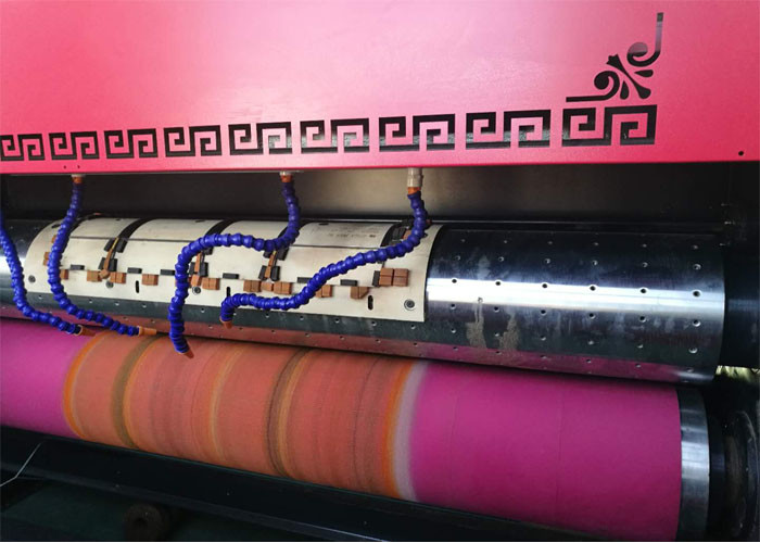 Bottom Printing Gluer Inline Flexo Printer Slotter Die Cutter