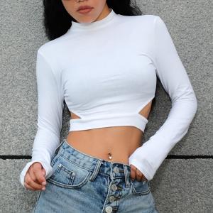 Quality Fitness Clothing Long Sleeve T-Shirt Women Sexy wholesale