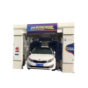 Quality High Pressure Water Automatic Car Wash Machine Tunnel 9 Brushes wholesale