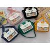 Buy cheap ins cute rabbit canvas bag flower kids girls bag heart student crossbody customs from wholesalers