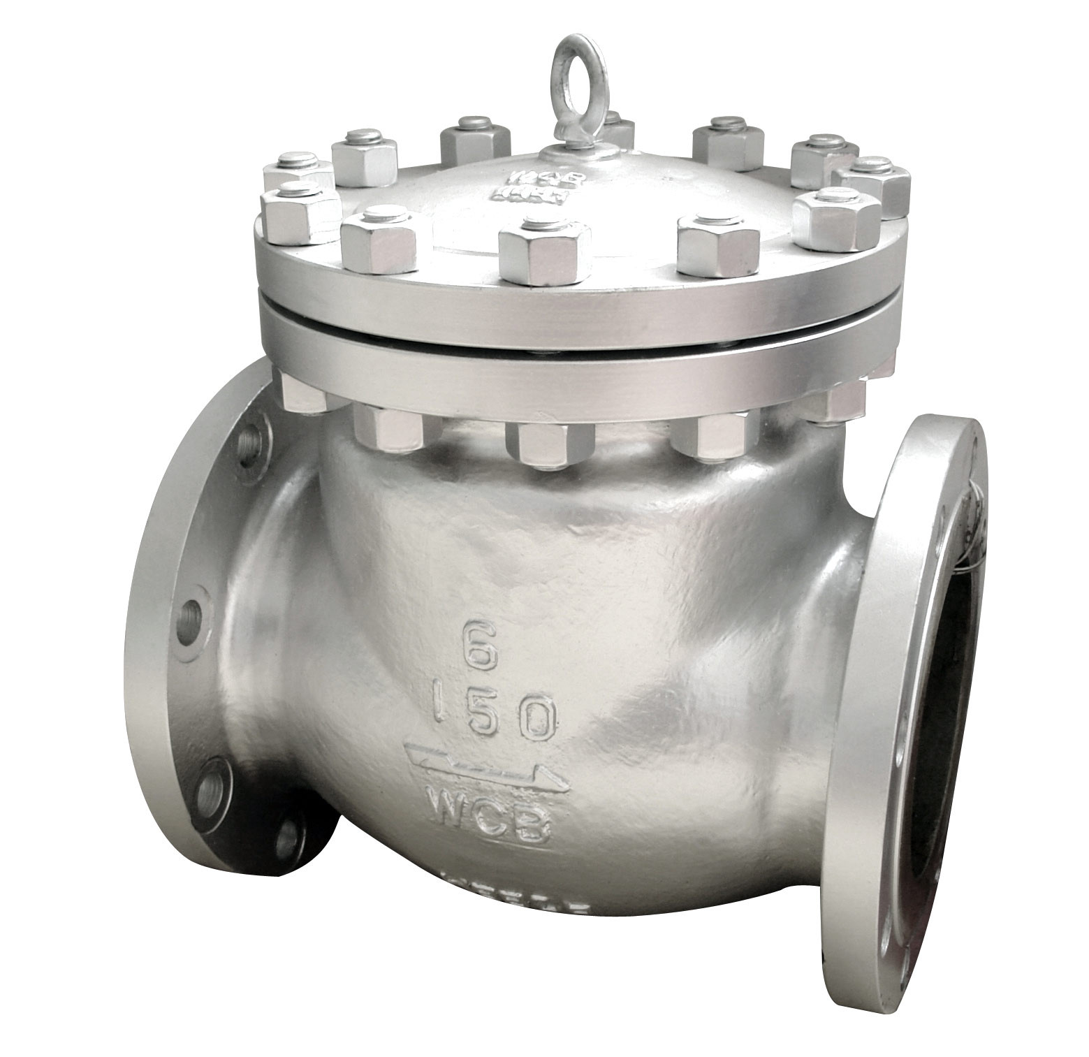 Stainless Steel CF8 Swing Type Check Valve DN125 PN16