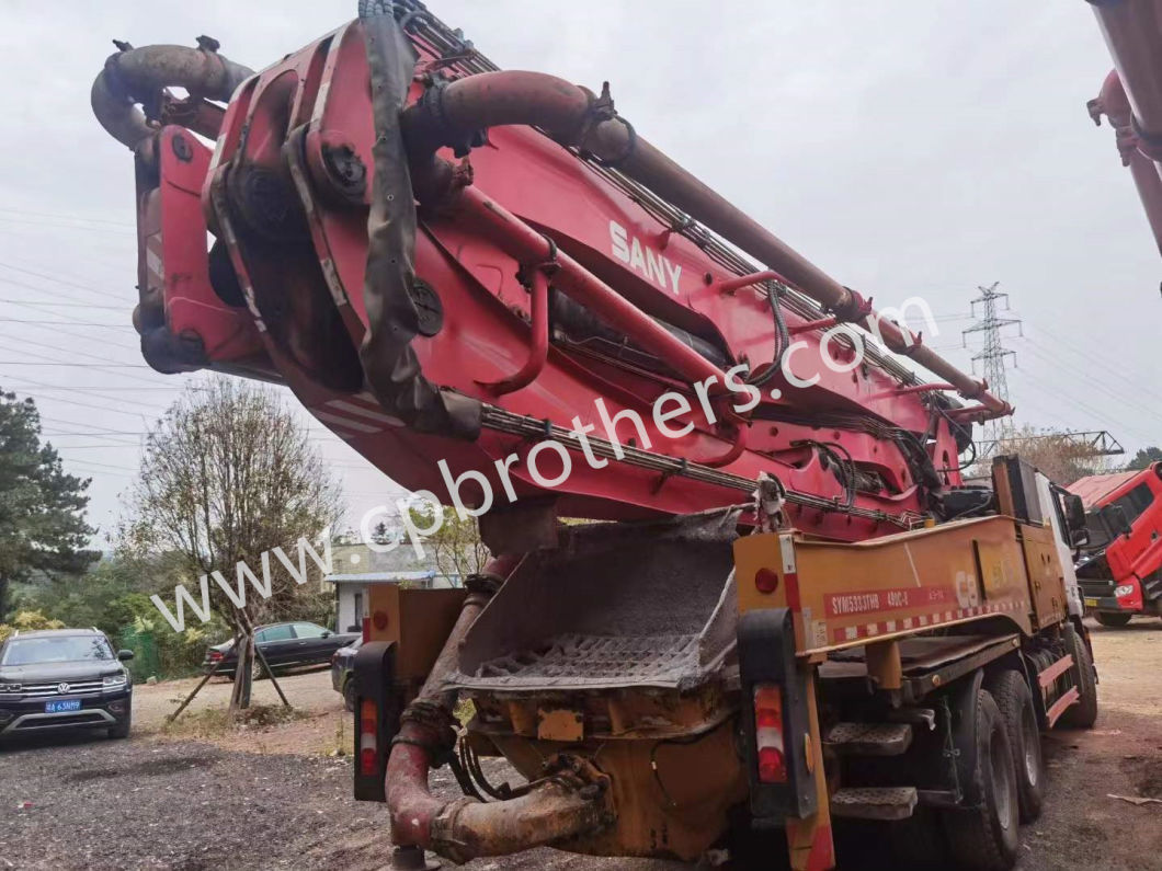 Send Hand Construction Machine 2019 Used Concrete Boom Pump 49m