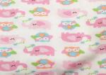 Double Side Brushed Organic Cotton Flannel Fabric White Cleaning
