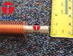 Longitudinal Heat Exchanger Coil Aluminium Copper Fin Tube Extruded Embedded