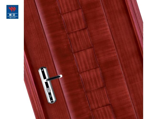 Fire Rated Solid Interior Flush Safety Hotel Entry Timber Wooden Door With UL Certificate