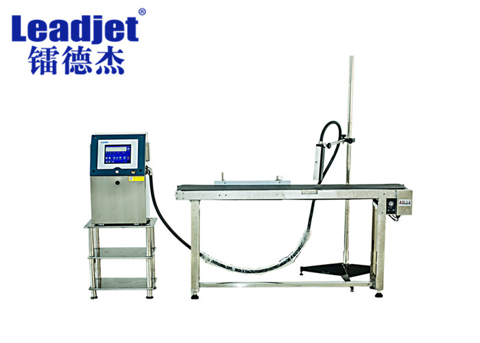 High Speed Automatic Inkjet Printer , Pipe Serial Number Printing Machine