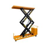 Portable 1000Kg Electric Scissor Lift Tables 24V Battery