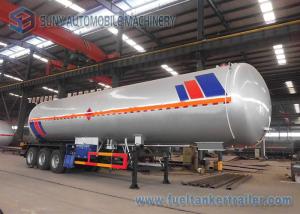 Quality 55 Cubic Meters LPG Tank Truck Medium Pressure Tank Semi Trailer wholesale