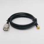 2.4 Ghz Mobile Radio Antenna Extension Cable Wifi Crimped TNC Male To SMA Male