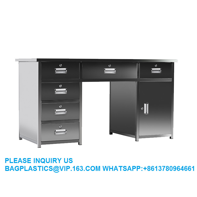 Lab Furniture Supplies Factory Customized Stainless Steel Metal Cabinet With Hook