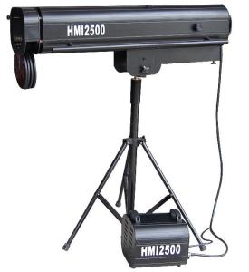 Quality HMI 2500W Remote Control Follow Spot Light For Wedding Concert Stage Theater wholesale