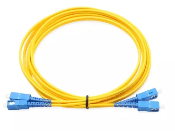 High quality Single Mode 9/125 Duplex SC/UPC-SC/UPC Fiber Optic Patch Cord