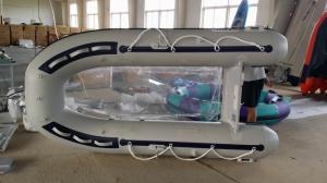 Quality Entertainment Transparent Inflatable Boat 3.3m Durable 4 Person Inflatable Boat wholesale