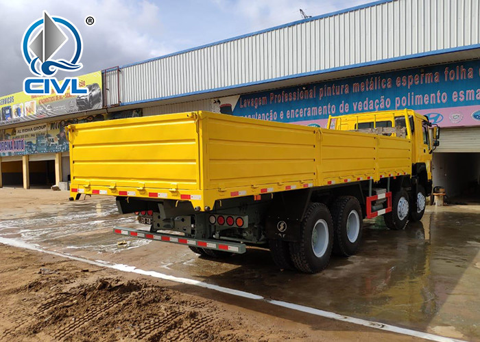 371HP 8 X 4 Heavy Haulage Trucks Energy Saving Euro II Engine new Heavy Cargo Truck Lorry Truck