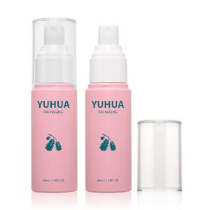 Quality Custom Color Plastic Packaging Bottles 40ml 50ml 60ml Sunscreen Facial Mist Spray Bottle wholesale